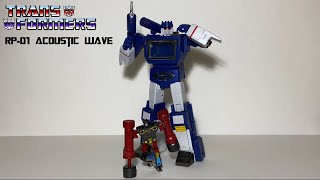 Robot Paradise Fans Toys  RP01 Acoustic Wave Masterpiece G1 Soundwave  Video Review [upl. by Doersten]