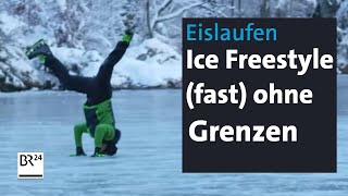 Ice Freestyle Ein Meister dieser Mischung aus Eiskunstlauf und Breakdance  Abendschau  BR24 [upl. by Jere]