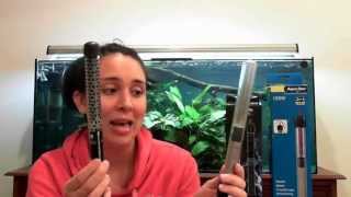 100w Aquarium Heater Review  Aqua Zonic Vs Aqua One [upl. by Woodman]