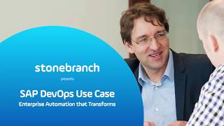 SAP DevOps Use Case [upl. by Johnny]