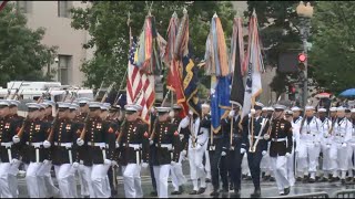 WATCH The National Memorial Day Parade in DC [upl. by Haland]