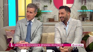 Giovanni Pernice Anton Du Beke Strictly Come Dancing Stars On Lorraine 19032024 [upl. by Erv535]