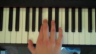 How To Play a G6 Chord on Piano [upl. by Eniamrej]