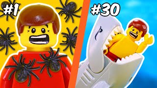 WORLD’S BIGGEST FEARS in LEGO [upl. by Landrum825]