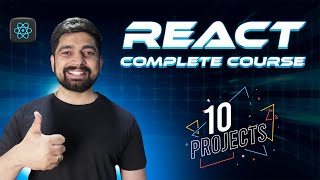 Complete react course with 10 projects [upl. by Wera]