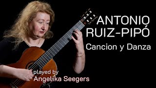 A RuizPipó  Cancion y Danza No 1 played by Angelika Seegers on a Matthias Dammann 1991 [upl. by Blight]