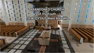 Abandoned St Aloysius Church West Allis WI DecadesofDecayUSA full vid [upl. by Iaria789]