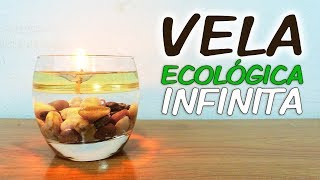 Como hacer una VELA ECOLÓGICA INFINITA 🕯️ [upl. by Engvall61]