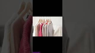 Closet Organization Hacks Two Easy Ways to Hang and Organize Clothes shorts [upl. by Skvorak]