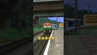 Train High Speed Crossing in Railway Gate  BUMPY RAILROAD Train Simulator  Railworks  NTG GAMING [upl. by Zeidman106]