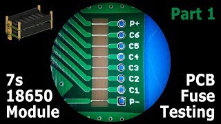 DIY Rapid Build 18650 PowerWall Module BMS Fuse Test  Part 1 [upl. by Aisanahta]