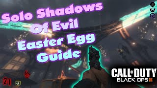 SoloCoop Shadows of Evil Easter Egg Guide [upl. by Monreal]