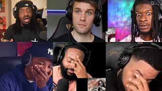 Reactors in SHOCK AFTER SEXXY RED Voice CRACK  BBLDrizzy [upl. by Linetta489]