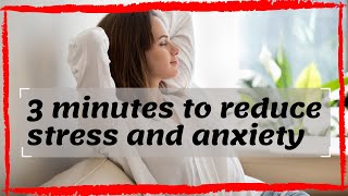 3 Minutes Mindful Breathing Technique To Reduce Stress amp Anxiety  Mindful Moments 5 [upl. by Ney]