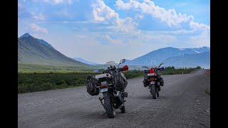 Motorcycling Dempster Highway 2022 [upl. by Quackenbush]