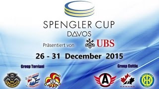 Spengler Cup 2015 Game 11 Final highlights [upl. by Hodges328]