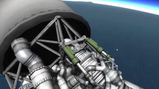 KSP RD170 Family Gimbal Demo [upl. by Suivatnod]