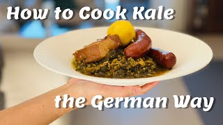 How to Cook Kale the German Way · Ich koche Grünkohl [upl. by Imugem]