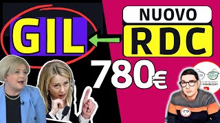 780€ 500€ 350€ ➡ GIL Garanzia per l’Inclusione è il NUOVO Reddito di cittadinanza  le 3 Novità [upl. by Jermain]