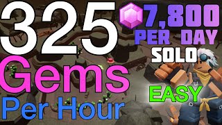 New Fastest Solo Gem Grind  Farming Strategy  TDS Tower Defense Simulator [upl. by Neville]