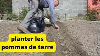 que faire en avril au jardin planter les pommes de terre [upl. by Terry]