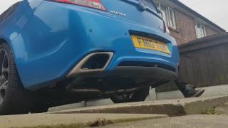 Insignia vxr 28 v6 exhaust [upl. by Nylrac]