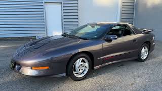 v1687 1993 Pontiac Firebird TransAM For Sale MAXmotive Pittsburgh PA [upl. by Roseanne]