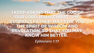 Ephesians 11523  The Gospel Is Everything To Know Him Better [upl. by Venu]