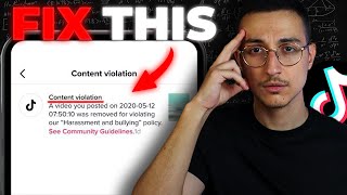 How To FIX amp AVOID TikTok Guidelines Violations in 2023 the only video you need [upl. by Adnoryt126]