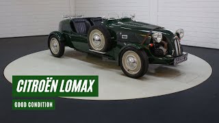 Citroen Lomax  History known  Good condition  1982 VIDEO wwwERclassicscom [upl. by Stormi]