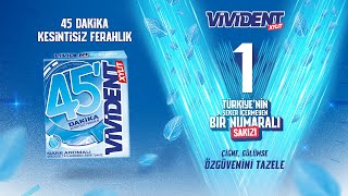 Türkiye’nin şeker içermeyen 1 numaralı sakızı Vivident 45 Dakika Cüzdan [upl. by Assiralc]