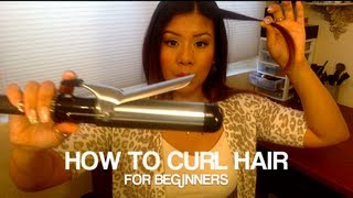 How to Curl Hair for beginners [upl. by Yelyak]