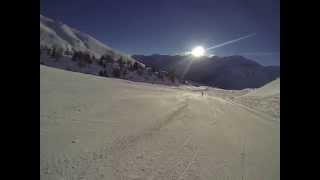 Pista Valbiolo Passo dei Contrabbandieri Passo del Tonale [upl. by Acireit767]