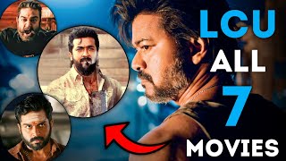 LCU Explained  All 7 Movies of LCU  Released  Upcoming [upl. by Lebazi]