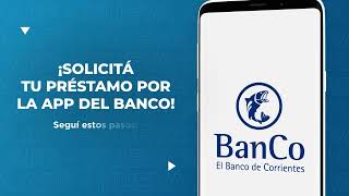 Pedí tu préstamo precalificado con la App del BanCo [upl. by Lipsey]