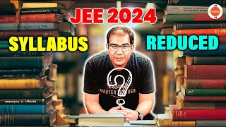 JEE Mains 2024  ⚠️Important Update Regarding Reduced Syllabus  Vinay Shur Sir  Vedantu [upl. by Dilly]