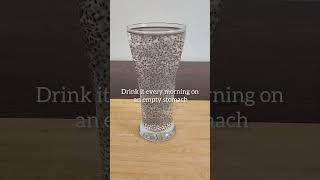 Chia seed drinkweight loss drinkbenefits of chia seedsshorts [upl. by Enninaej]