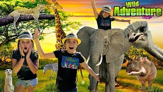 All About Wild Animals  ZOO ANIMALS for Kids  BEST ANIMAL ADVENTURE Park [upl. by Aluino846]