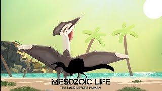 MESOZOIC LIFE series Ep1 Hatzegopteryx dinosaur jurassicworld sticknodes prehistoricplanet [upl. by Dulcea914]