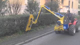 Marolin Italia  MHC 105  hedge cutter  tagliasiepi [upl. by Teloiv]