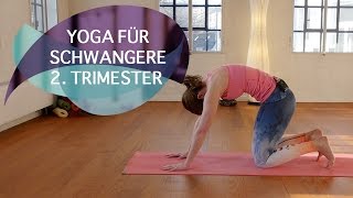 Yoga für Schwangere zweites Trimester  FlexibleFit Yoga [upl. by Aleron]