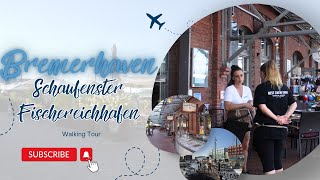 BREMERHAVEN  4K Walking Tour  Schaufenster Fischreihafen [upl. by Toni]