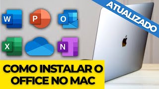 Como Instalar o Office no MacOS  Word Excel e PowerPoint Original e Vitalício Funcionando 2023 [upl. by Ivy677]