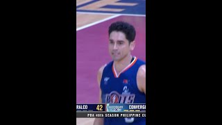 Banchero erupts with BACKTOBACK TRIPLES for Meralco vs Converge🔥  PBA SEASON 48 PHILIPPINE CUP [upl. by Cecilla]