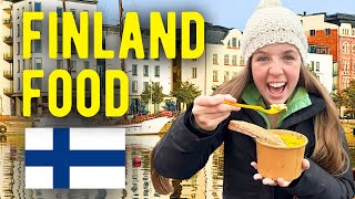 FINLAND FOOD TOUR in HELSINKI 6 foods you have to try 🇫🇮 [upl. by Amelina]