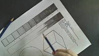 Drawing value with feathering technique [upl. by Aihtenyc]