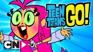 Teen Titans Go  Starfire Makeup  Cartoon Network [upl. by Ehsrop]