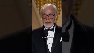 Hayao Miyazaki  Honorary Oscar Winner [upl. by Nner]