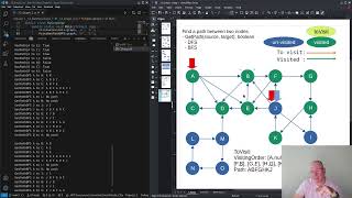 Aula 202 Data Structures  Graphs Get Path BFS [upl. by Adnwahsor678]