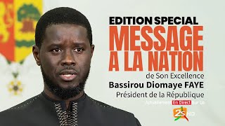 🔴DIRECT EDITION SPECIALE LE GRAND DECRYPTAGE DU MESSAGE À LA NATION DU PRÉSIDENT BASSIROU DIOMAYE [upl. by Steele430]